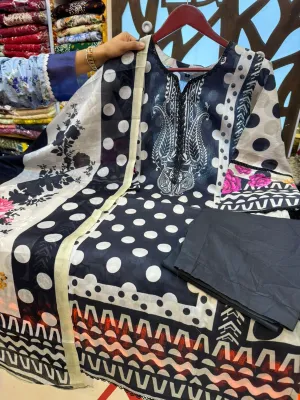 Elegant Floral Swizz Lawn Collection